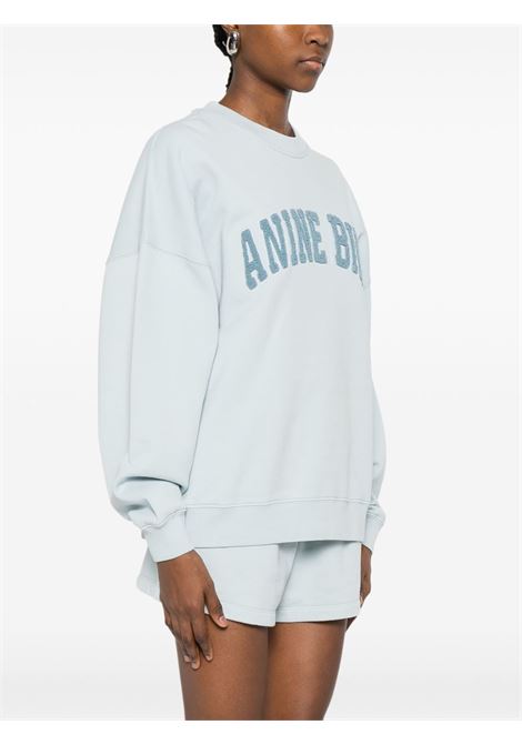 miles sweatshirt woman light blue ANINE BING | A-08-12063BEL41